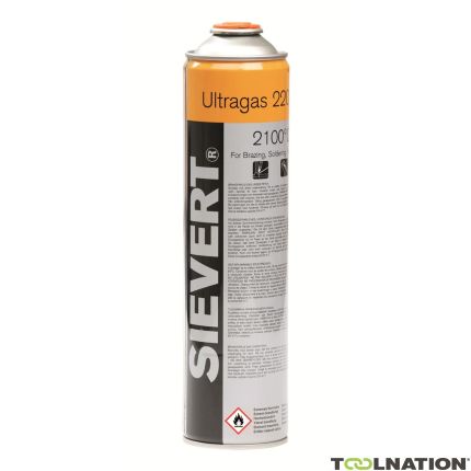 Sievert 220583 Gas cartridge Ultragas EU (7/16") 210G/380ML - 1