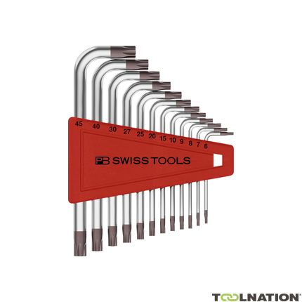 PB Swiss Tools PB410.H 6-45 CN 410.H 6-45 CN Angle screwdriver sets for Torx® screws, in plastic holder - 2