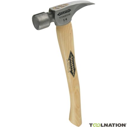 Milwaukee Accessories 4932352585 Ti 14MC-H16 Titanium Hammer with wooden handle - 1
