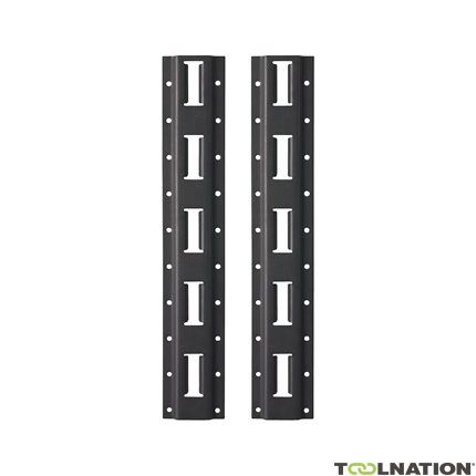 Milwaukee Accessories 4932478996 Packout Racking System - E-Track mounting rails 2 pieces - 1