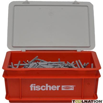 Fischer 523728 Nail plug N 6 x 80/50 S BOX with countersunk head 300 pcs - 1