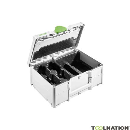 Festool Accessories 577133 Systainer³ SYS3 M 187 ENG 18V with insert for BP18Li batteries and TCL6/SCA8 charger - 1
