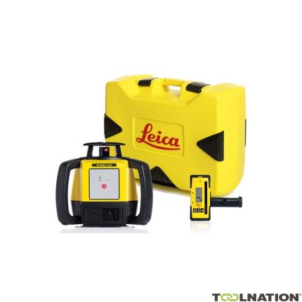 Leica 6011149 Rugby 610 Self-leveling Horizontal Laser + Rod Eye 120 Basic - 6
