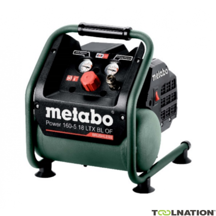 Metabo 601521850 'Power 160-5 18 LTX BL OF cordless compressor excl. batteries''''s and charger' - 1