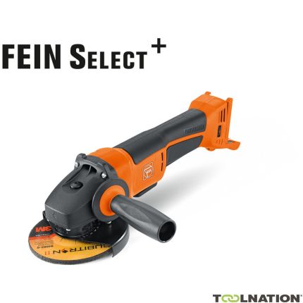 Fein 71200462000 CCG 18-125 BLPD Select Accu Grinder 125mm 18V excl. batteries and charger deadman switch - 1