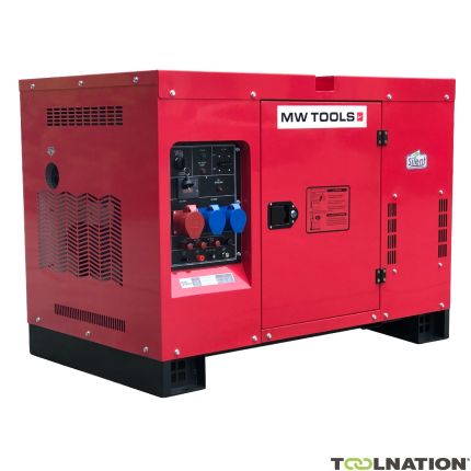 Metal Works 724562243 DG150EP Diesel Generator 1x230V 12.0KW / 3x400V 15.0KW with connection for external fuel tank - 1