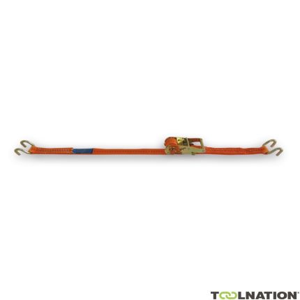 Beta 081810206 Ratchet lashing strap with double hook 6 meters - 1