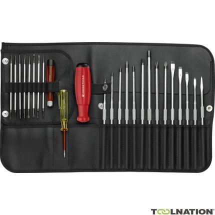 PB Swiss Tools PB8515.CBB 8515.CBB SwissGrip screwdriver set with change blades in compact rolling case - 2