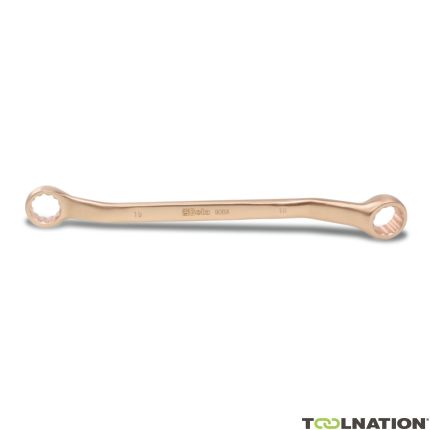 Beta 000900817 Spark-free curved ring wrench 19x22 mm - 1