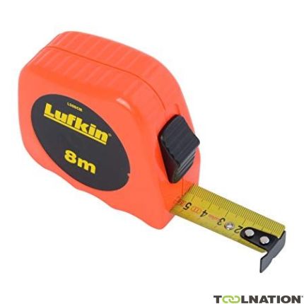 Lufkin L508CM L500 Series Tape Measure 25mm x 8m - 1