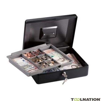 Masterlock CB-12ML Cash box with tray and handle - 1