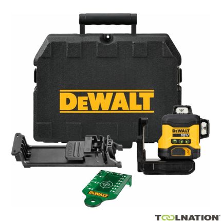 DeWalt DCLE34031N-XJ Self-levelling Cross Line Laser 3x360° Green Beam 18 Volt excl. batteries and charger - 1