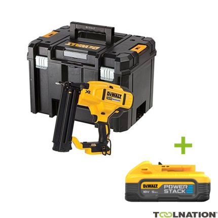 DeWalt DCN680NT-XJ DCN680NT 18V XR Straight Mini Brad Tacker 18GA 15-54mm excl. batteries and charger in TSTAK - 1
