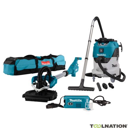 Makita DK0113UX1 18V AWS Combi Set for sanding and vacuum cleaning excl. batteries and charger - 1