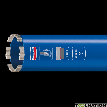 Carat EM07130050 LASER MASTER DIAMOND Drill 71x300xM30 - 1