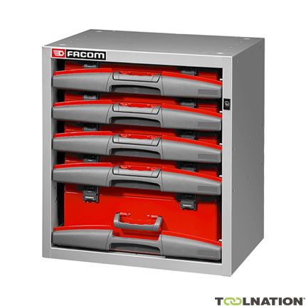 Facom F50000024 High cabinet with 5 removable boxes 495 mm - 1