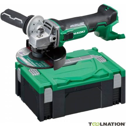 HiKOKI G18DBBVLW2Z Cordless angle grinder 18V excl. batteries and charger Brushless in Hikoki System Case II - 1