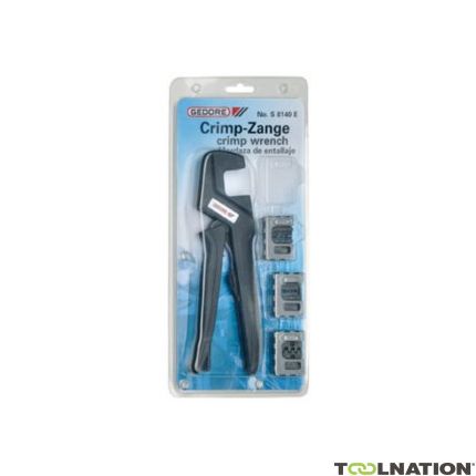 Gedore 1830899 S 8140 E Crimping tool electrician 4 pcs - 1