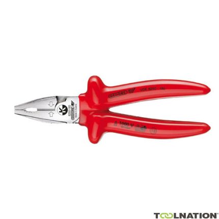 Gedore 6720250 VDE 8250-200 VDE-Combination pliers POWER with cap insulation 200mm - 1