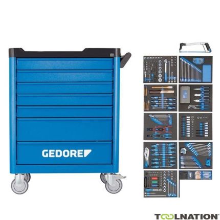 Gedore 2980347 WSL-L-TS-308 Tool trolley 308 pieces - 2