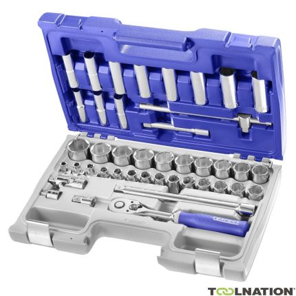 Facom Expert E032908 Case with sockets and accessories 1/2" - 42 pieces - 1