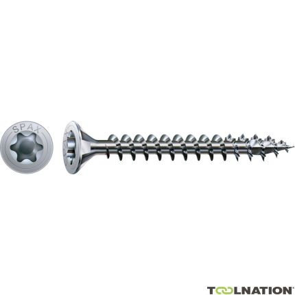 SPAX 1191010500453 Universal screw, 5 x 45 mm, 200 pieces, Solid thread, Countersunk head, T-STAR plus T20, 4CUT, WIROX - 6
