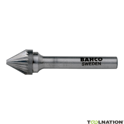 Bahco J1010M06 Carbide burrs with 60° taper - 1