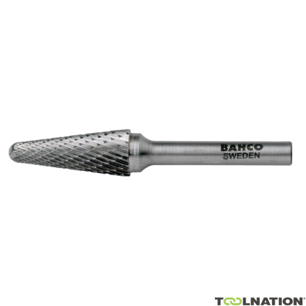 Bahco L1020F06 Carbide burrs with tapered head and round nose - 1
