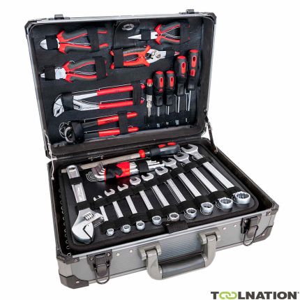 Airpress 75255 Toolbox filled with 127 pcs. - 1