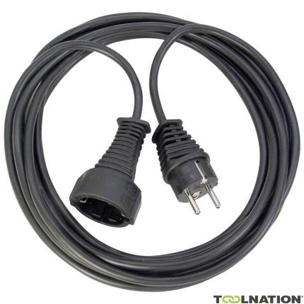 Brennenstuhl 1165460 Quality plastic extension cord 10m black H05VV-F 3G1,5 - 1