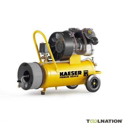 Kaeser 1.1817.00010 Premium 450/40W Piston Compressor 230 Volt Reel incl. 20 mtr. air hose - 2