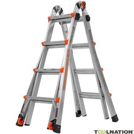 Little Giant 48414103 Velocity telescopic folding ladder 4x6 steps - 3