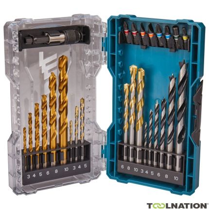 Makita Accessories E-07032 Drill/screw bit set 27-piece - 1