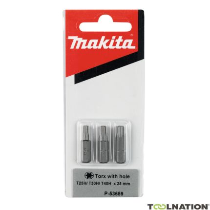 Makita Accessories P-53659 3-part screw bit set Torx - 1