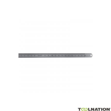 MIB 07074082 Steel ruler stainless steel 300x13x0.5mm - 1