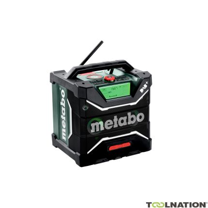 Metabo 600779850 RC 12-18 32W BT DAB+ battery Construction radio with charging function and bluetooth 12-18V excl. batteries and charger - 1