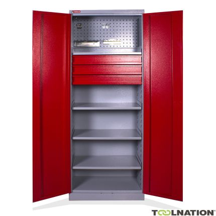 Metal Works 856001310 DEK7838L Universal storage cabinet with shelves and drawers 1840x635x610 mm - 3