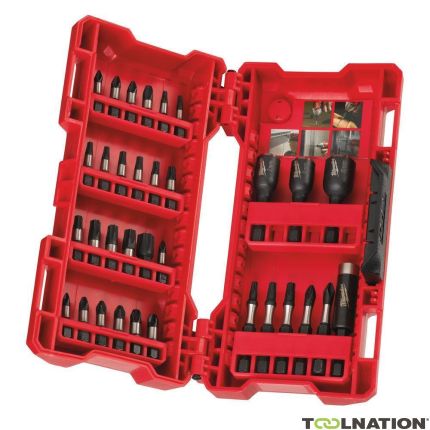 Milwaukee Accessories 4932430905 Shockwave 33 piece Impact Duty Screw Bits and Nut Driver set - 1