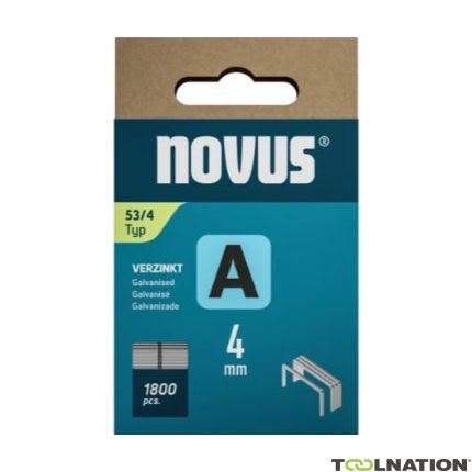 Novus 042-0772 Staple with fine thread A 53/4 mm (1800 pieces) - 1