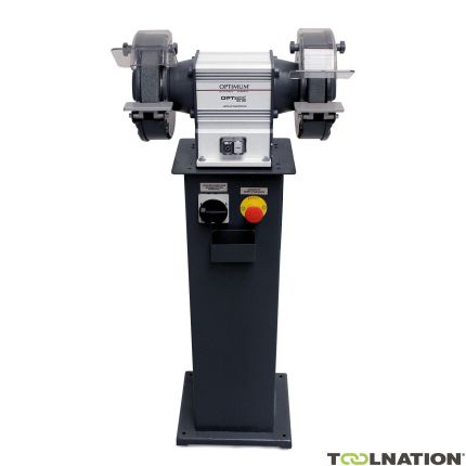 Optimum 790025001 Optigrind GU20NS  Work bench Grinding machine with emergency stop on base 200 mm 230 Volt - 1