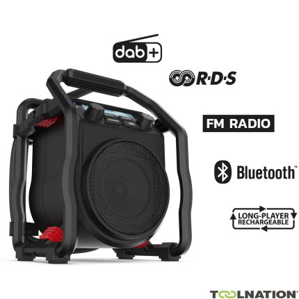 PerfectPro UB400R2 UBOX 400R2 Job Site Radio DAB with bluetooth - 1