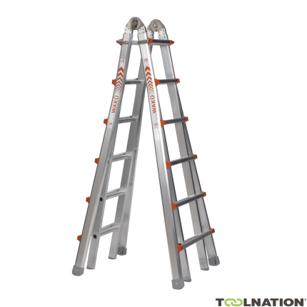 Waku 4 x 6 Telescopic Ladder - 2