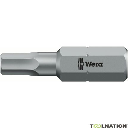 Wera 05135078001 840/1 Z Hex Bits, 7/64" x 25 mm - 1