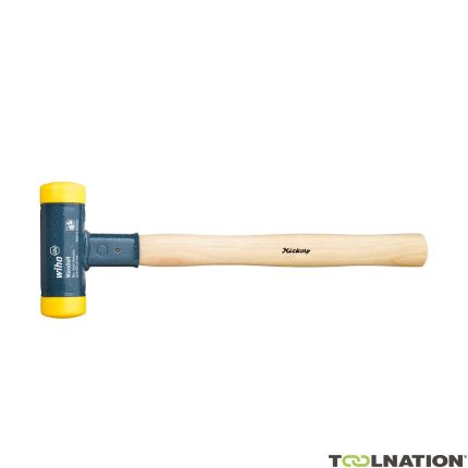 Wiha 02093 Plastic hammer, recoilless, medium-hard - 1