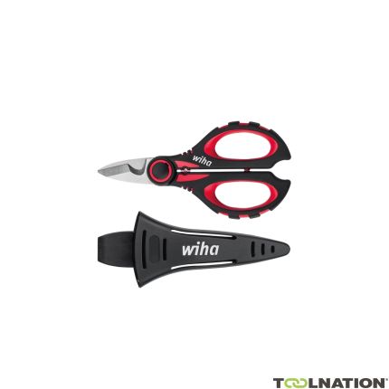 Wiha Z71716006SB 'Electrician''s shears with crimping function in blister (41923) 160 mm' - 1