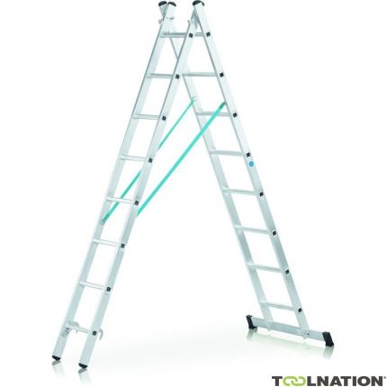 Zarges 42570 Combimaster Plus X Reform ladder 2 x 10 steps - 1