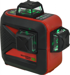 MC3D Compact Green cross line laser 3D