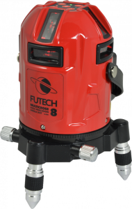 Futech 040.08 MC8 HPSD Red cross line laser 8 lines