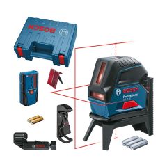 Bosch Professional 0601066F01 GCL 2-50 Professional Combi laser red with point and line laser