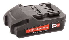 Rothenberger Accessories 1000001652 RO BP18/2 Battery 18V 2.0 AH